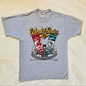 Single stitch vintage World Series T